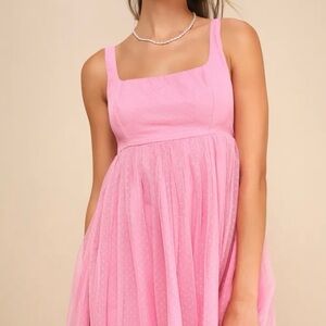 Lulu’s Pink Mini Dress